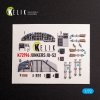 KELIK K72196 Ju-52 - interior 3D decals for Italeri kit 1/72